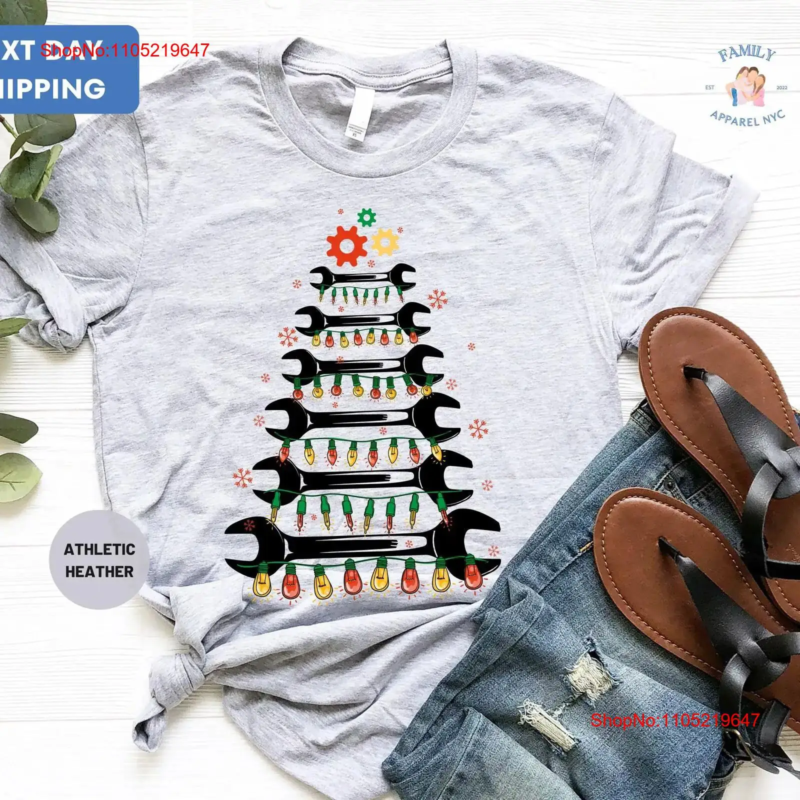 Men'S Fashion Garage - Kaos Pohon Natal Keren untuk Ayah,