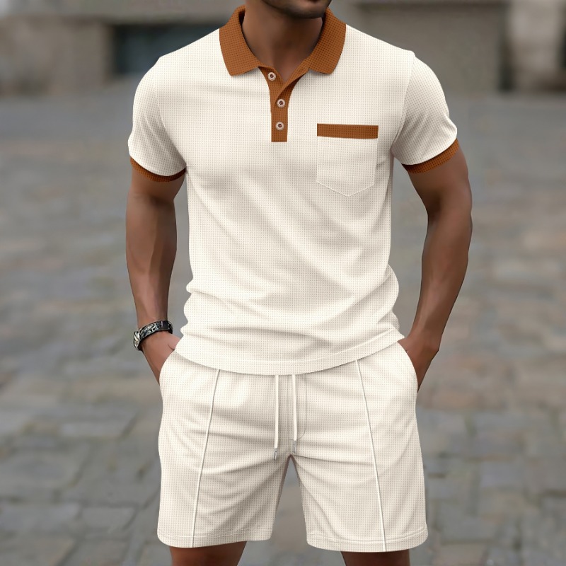 Queer Men'S Fashion - Set Fashion Kasual 2 Potong Terbaru