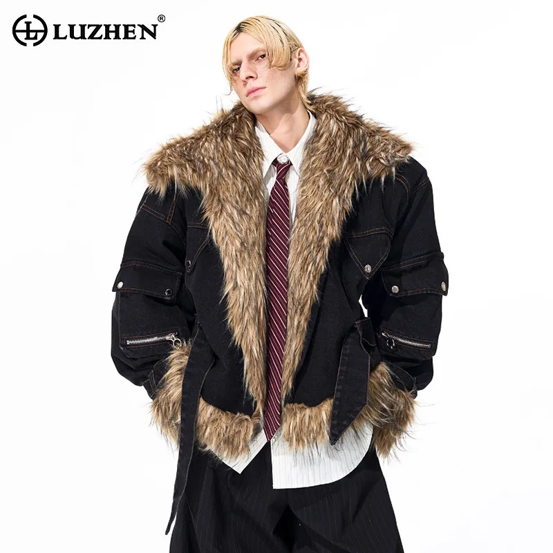 Fashion Harness Men - LUZHEN Fashion Jaket Parka Musim Dingin