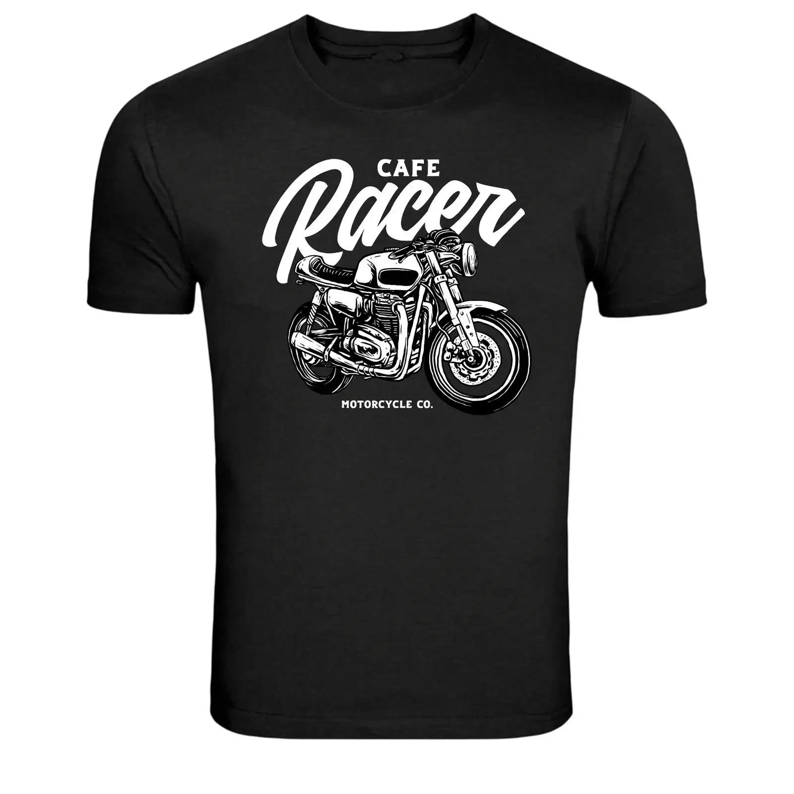 Men'S Fashion Garage - Kaos Cafe Racer Vintage Motorcycle Biker