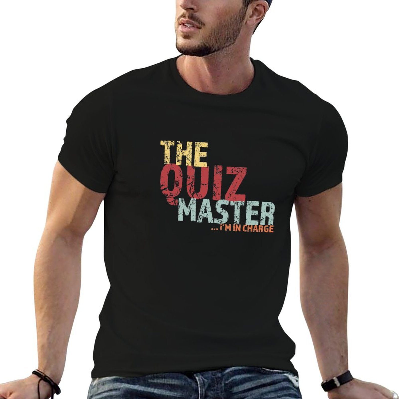 Men'S Fashion Quiz - Kaos Tim Pub Quiz Master, Kaos