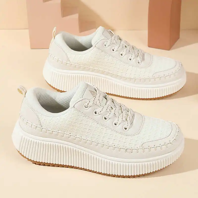 Men'S Fashion Over 40 - Sepatu kets flat wanita, sepatu Sneakers
