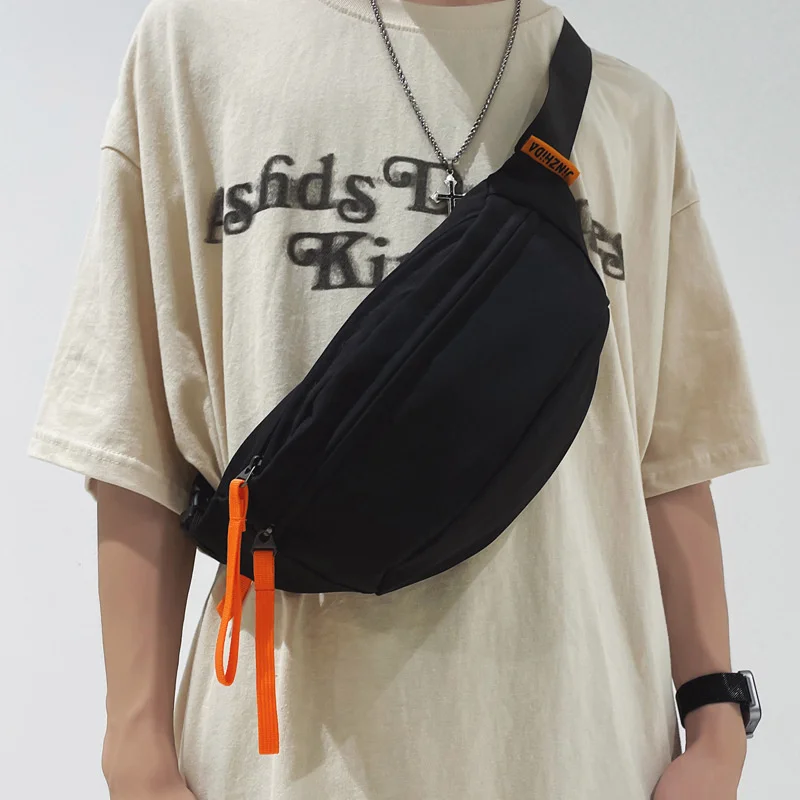 Fashion Harness Men - Tas selempang kasual tahan air, tas