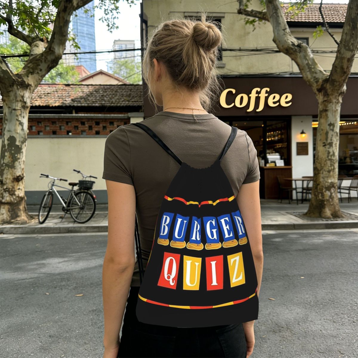Men'S Fashion Quiz - Tas Ransel Logo Baru Burger Quiz,