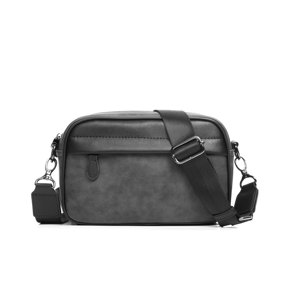 Fashion Harness Men - Tas selempang desainer pria, kantung kulit