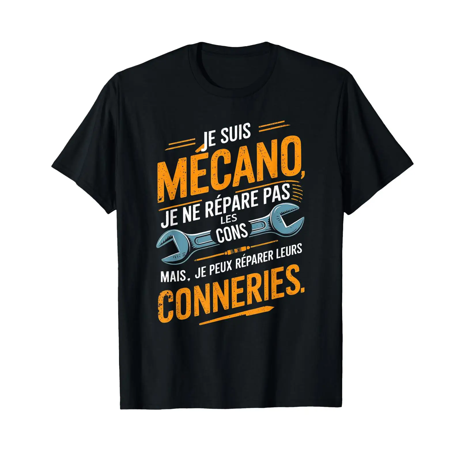 Men'S Fashion Garage - Kaos Mekanik Lucu Mécano Garage Humour