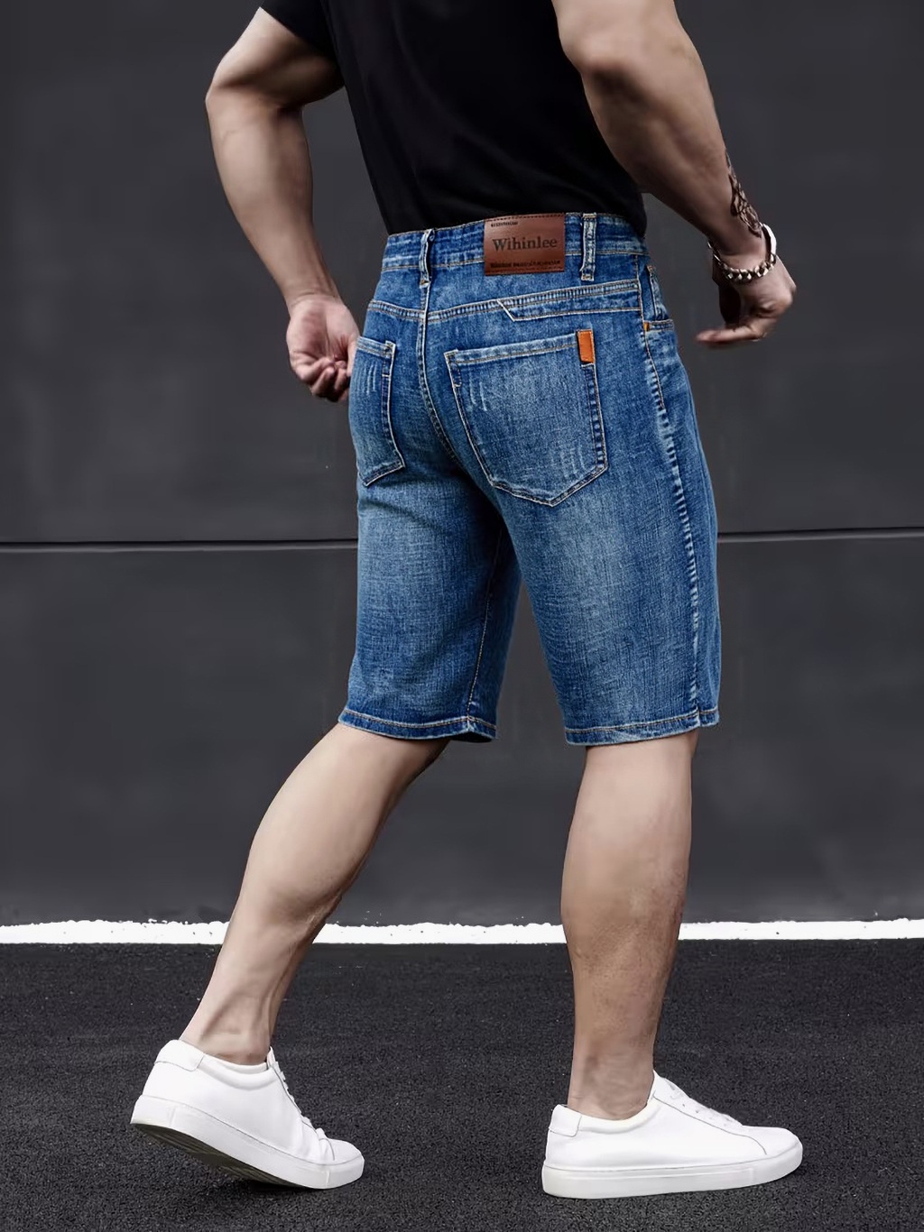 Men Fashion Jeans - Wthinlee Celana Jeans Pria Bisnis Baru