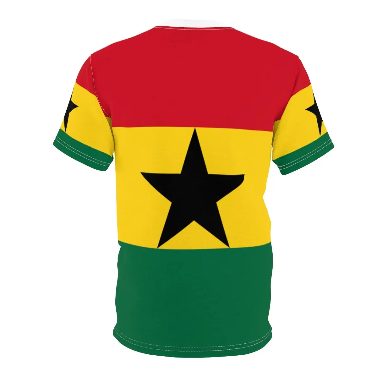 Kaus 3D Bendera Ghana Antik Ab - Mens Fashion Dress Shirts ulasan dan harga