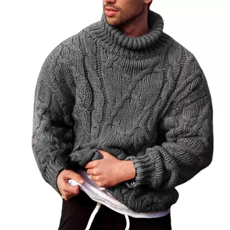 Sweter rajutan pria model pull - Mens Fashion Mullet ulasan dan harga