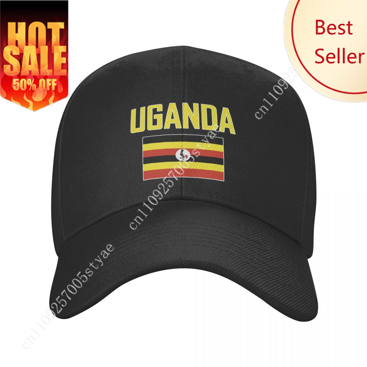 Topi Bendera Uganda Pria Wanit - Men Fashion Uganda ulasan dan harga