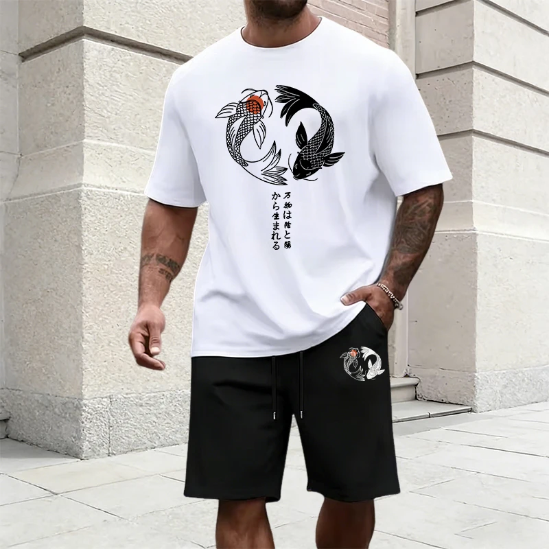 Pakaian Olahraga Pria Pola Yin - Queer Men'S Fashion ulasan dan harga