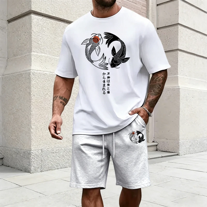 Pakaian Olahraga Pria Pola Yin - Queer Men'S Fashion ulasan dan harga