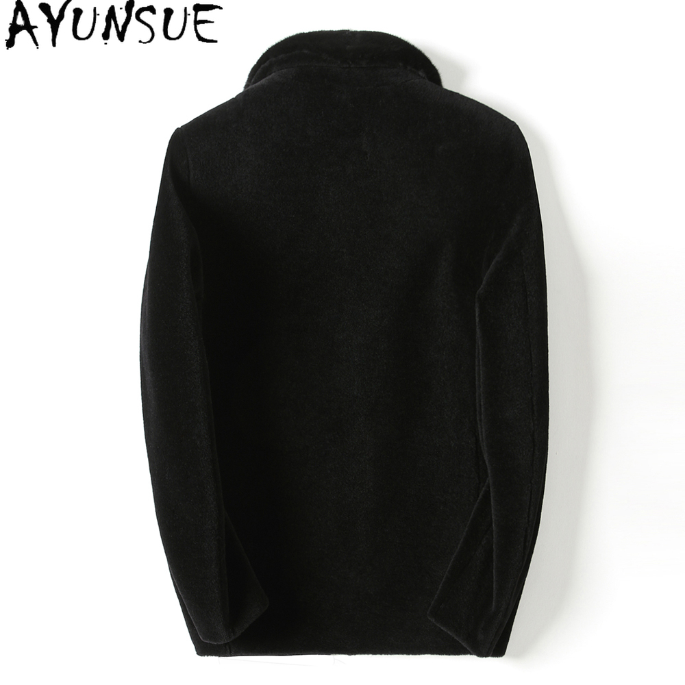 AYUNSUE Mantel Wol Kasual 100% - Mens Fashion Winter 2025 ulasan dan harga
