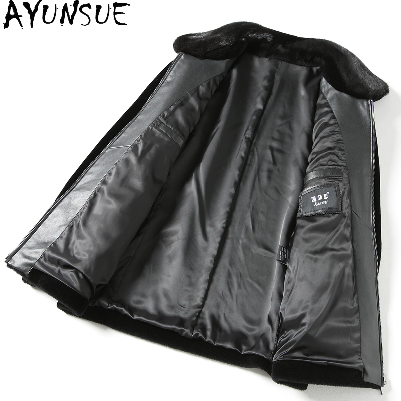 AYUNSUE Mantel Wol Kasual 100% - Mens Fashion Winter 2025 ulasan dan harga