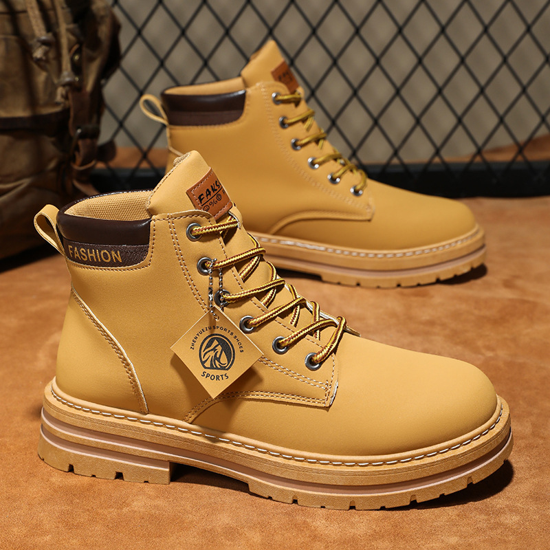 Sepatu Boots Tinggi Pria 2025  - Mens Fashion Winter 2025 ulasan dan harga