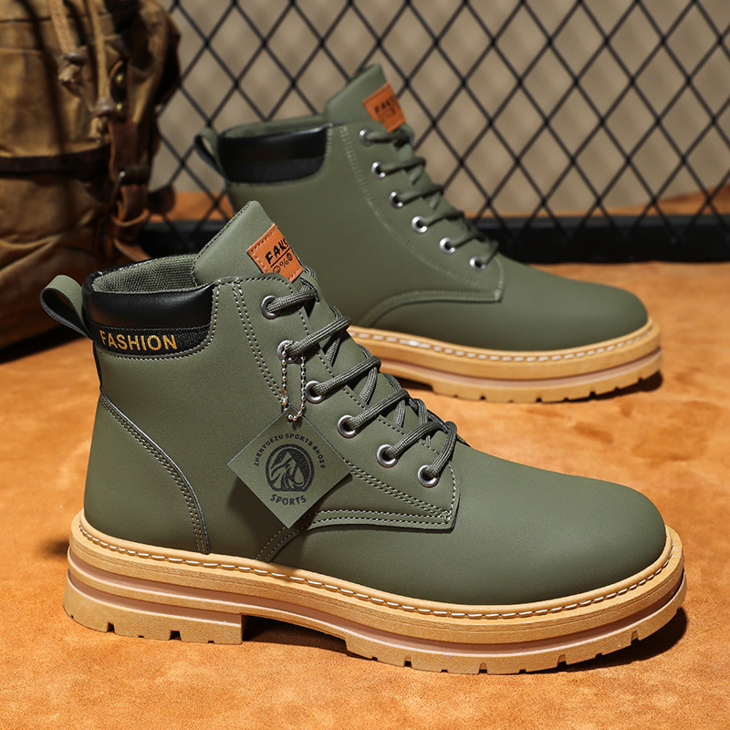 Sepatu Boots Tinggi Pria 2025  - Mens Fashion Winter 2025 ulasan dan harga