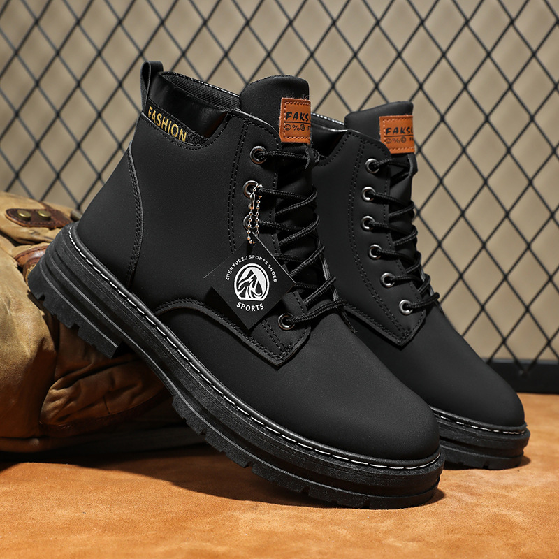 Sepatu Boots Tinggi Pria 2025  - Mens Fashion Winter 2025 ulasan dan harga