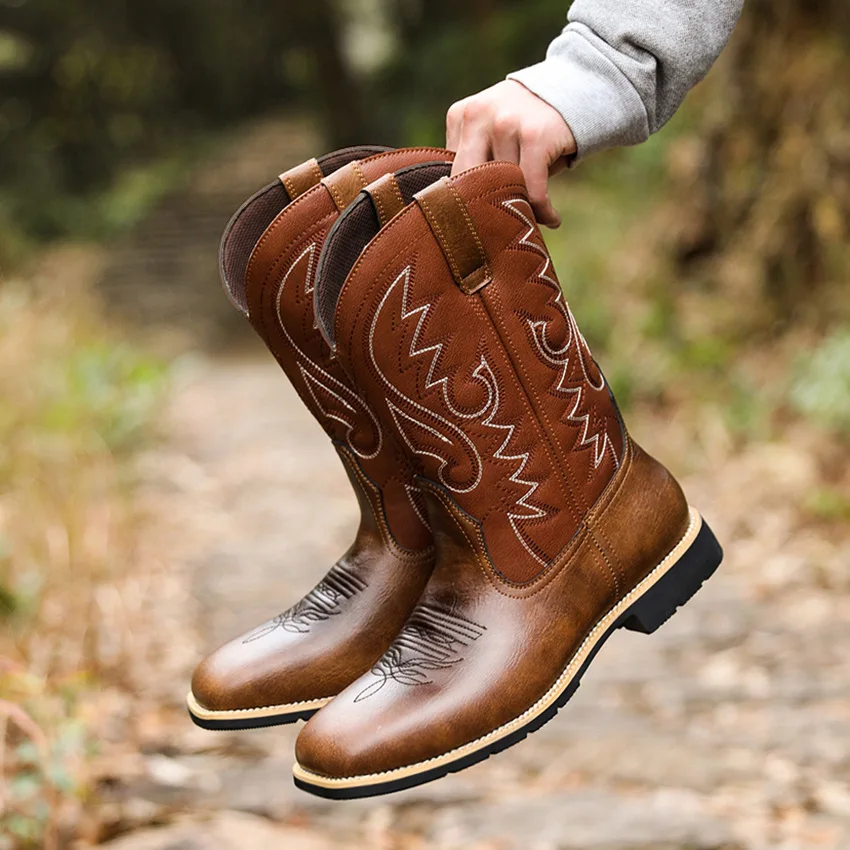 Sepatu Bot Setengah Betis Pria - Mens Fashion Winter 2025 ulasan dan harga