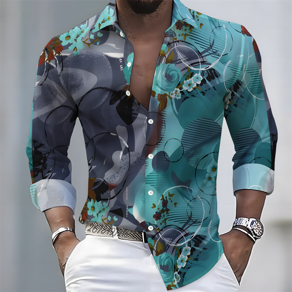 Kemeja pria lengan panjang mot - Fashion Mens Shirt ulasan dan harga