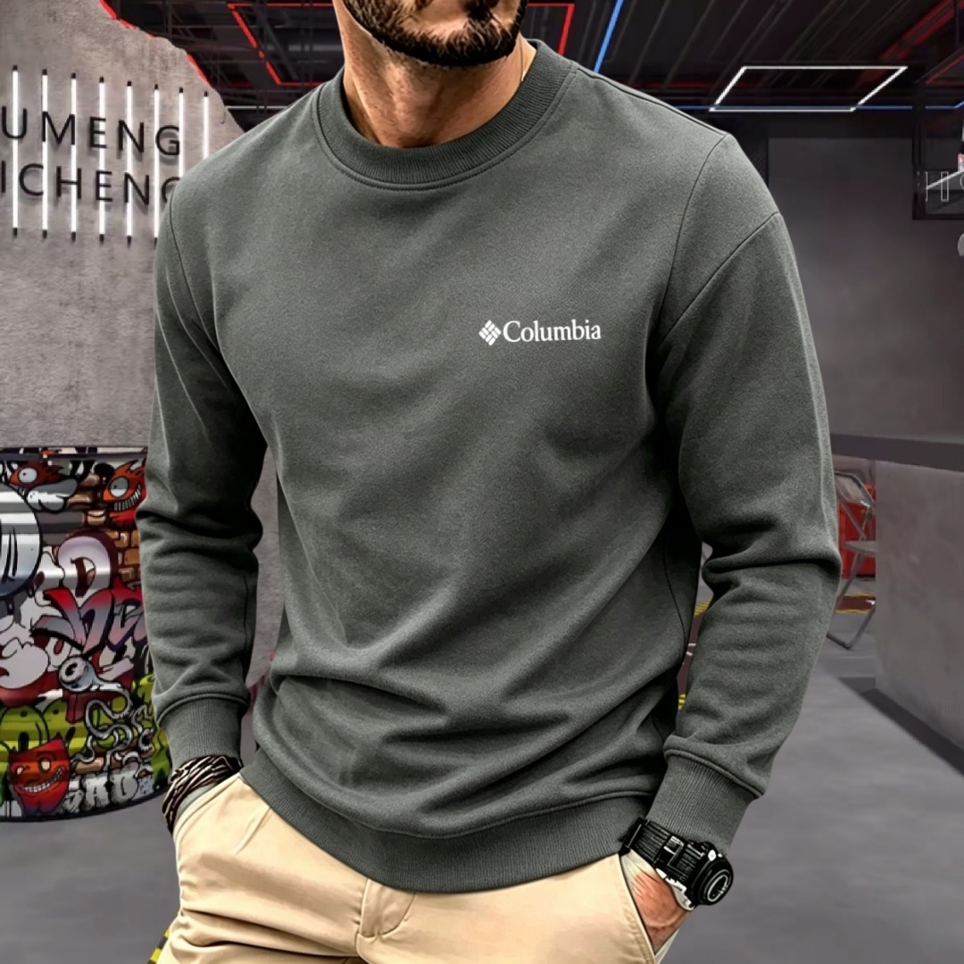 Kaos oblong pria lengan panjan - Fashion Mens Shirt ulasan dan harga