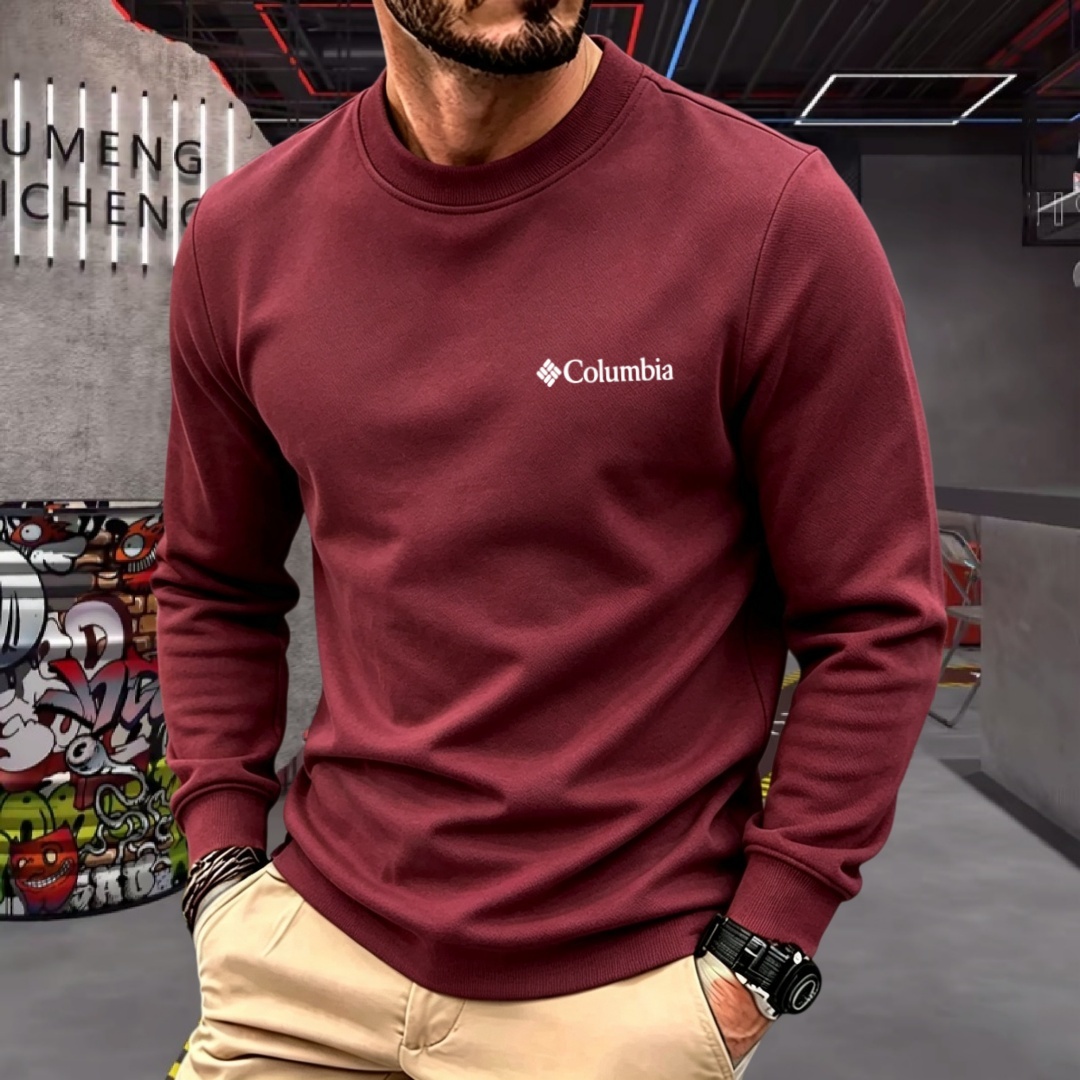 Kaos oblong pria lengan panjan - Fashion Mens Shirt ulasan dan harga