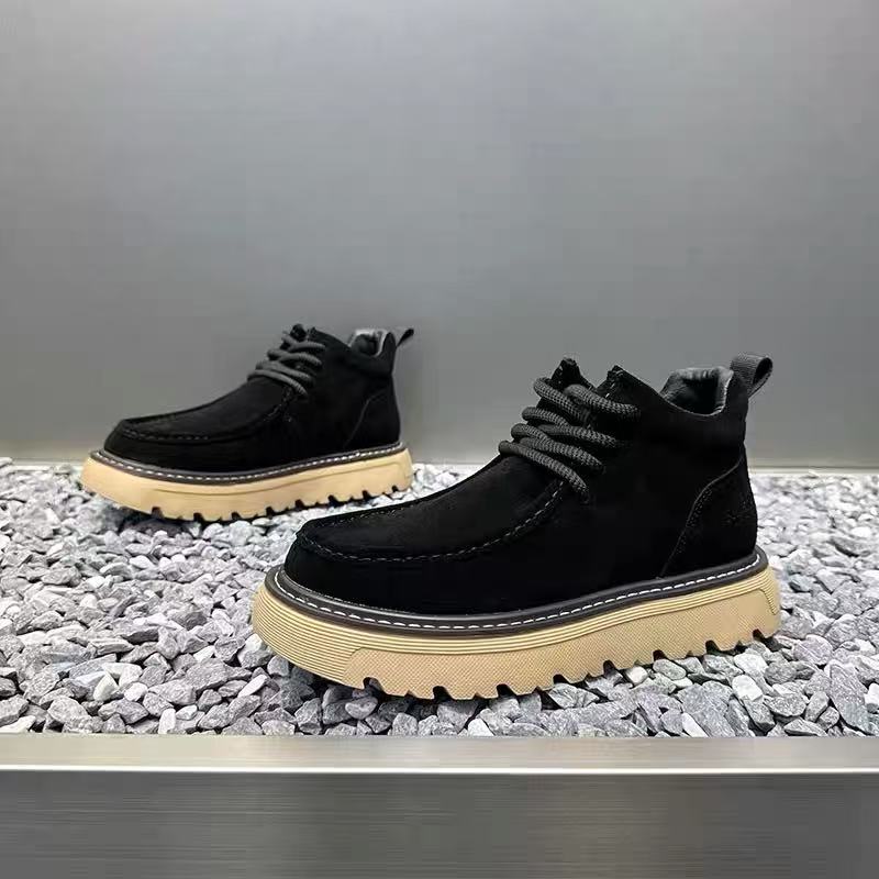 Sepatu Bot Platform Pria Musim - Mens Fashion Winter 2025 ulasan dan harga