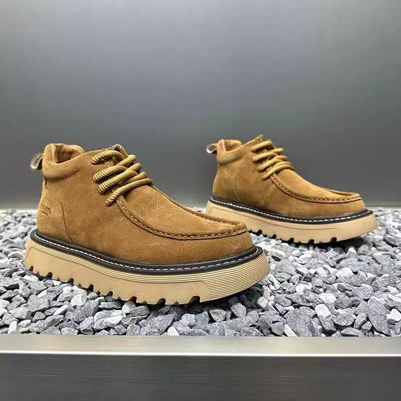 Sepatu Bot Platform Pria Musim - Mens Fashion Winter 2025 ulasan dan harga