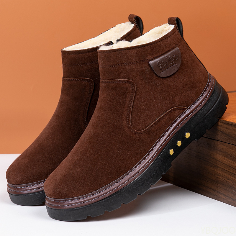 Sepatu bot salju tebal model t - Mens Fashion Winter 2025 ulasan dan harga