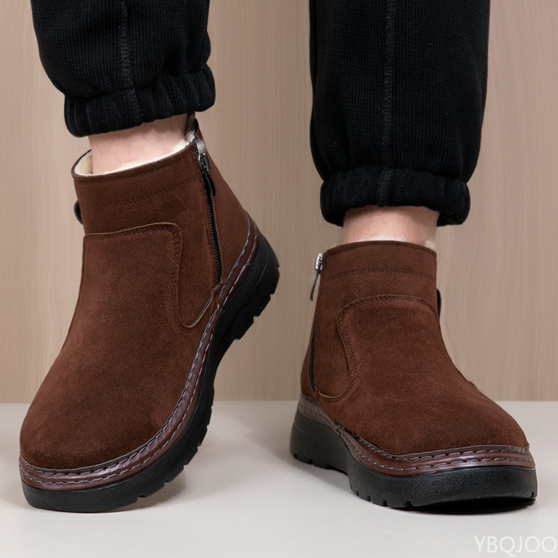 Sepatu bot salju tebal model t - Mens Fashion Winter 2025 ulasan dan harga
