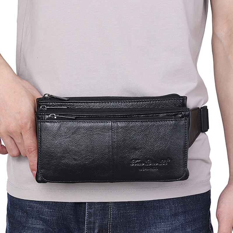Tas Pinggang Pria Kulit Asli,  - Fashion Harness Men ulasan dan harga