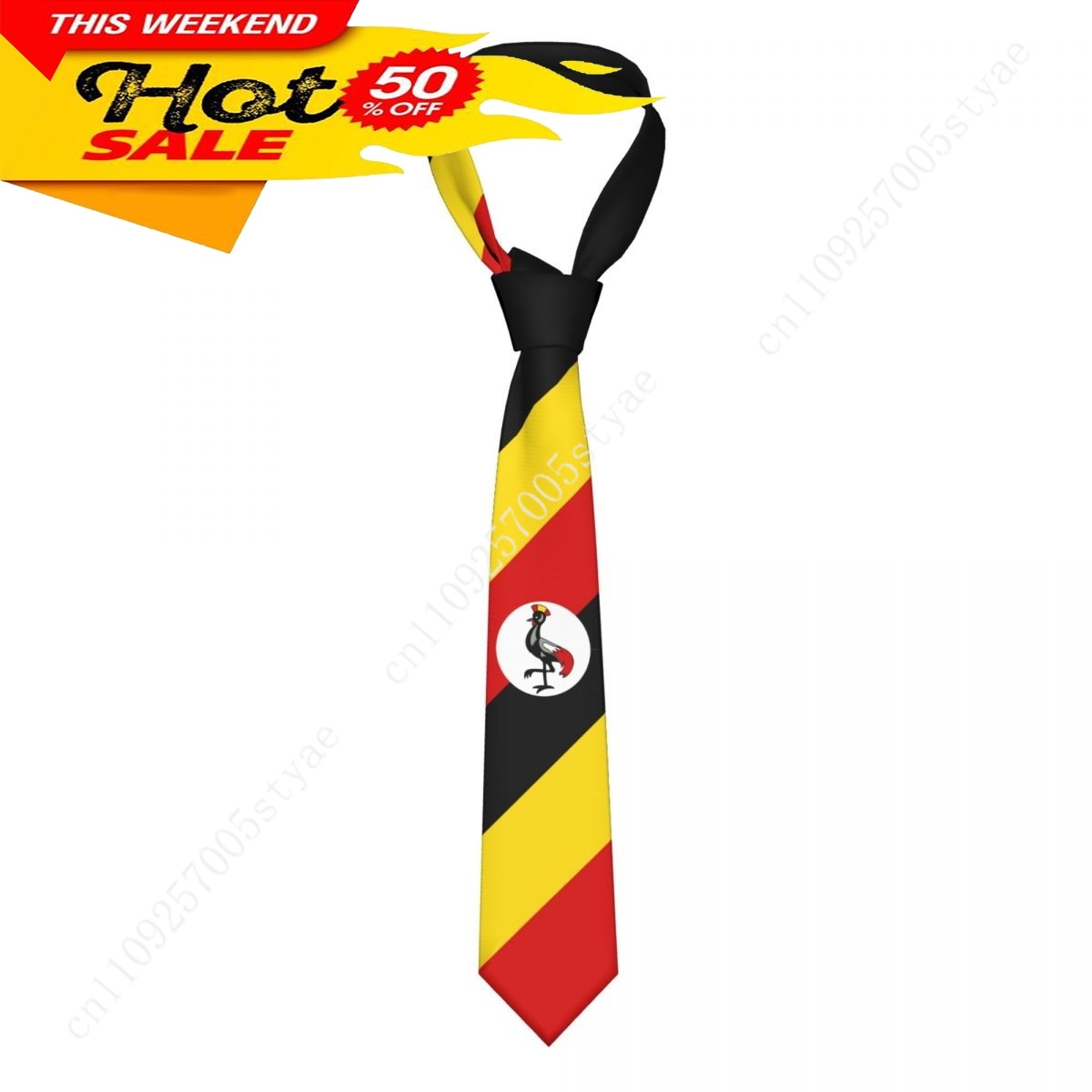 Dasi Bendera Uganda, Emblem Da - Men Fashion Uganda ulasan dan harga