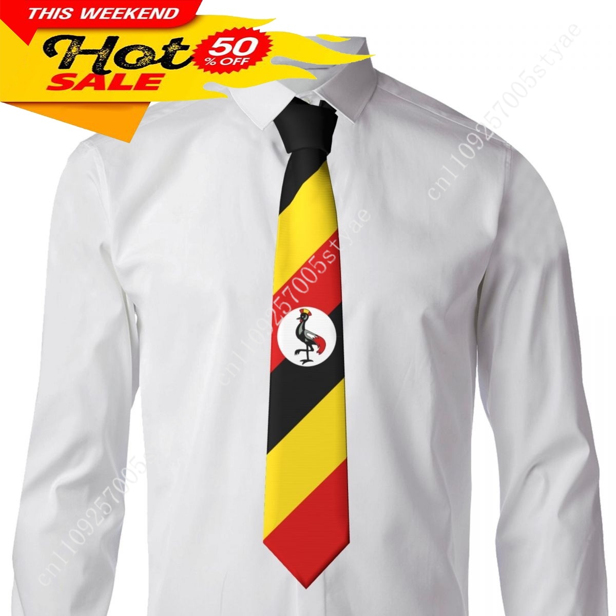Dasi Bendera Uganda, Emblem Da - Men Fashion Uganda ulasan dan harga