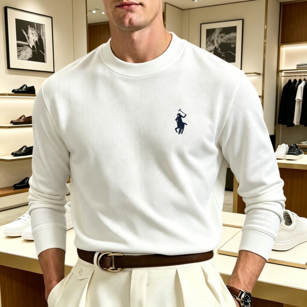 Kaos oblong pria lengan panjan - Fashion Mens Shirt ulasan dan harga
