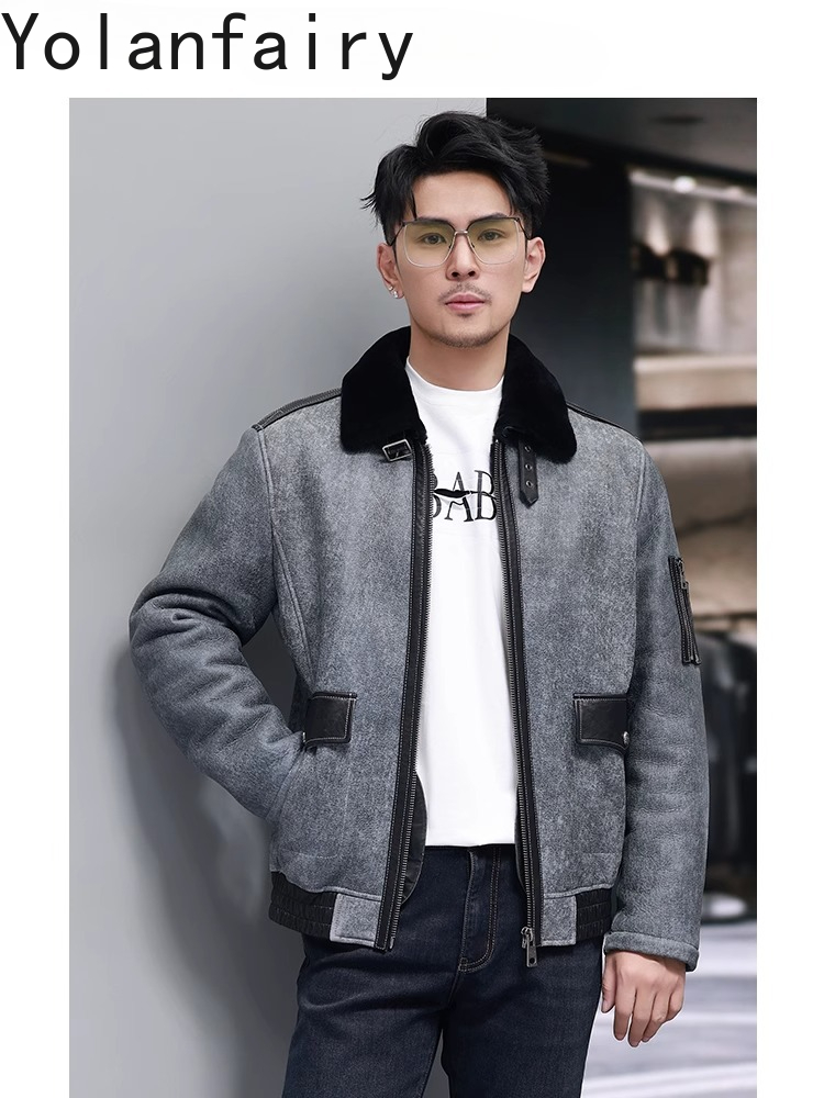 YOLANFAIRY Mantel Bulu Alami P - Mens Fashion Winter 2025 ulasan dan harga