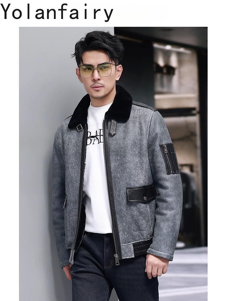 YOLANFAIRY Mantel Bulu Alami P - Mens Fashion Winter 2025 ulasan dan harga