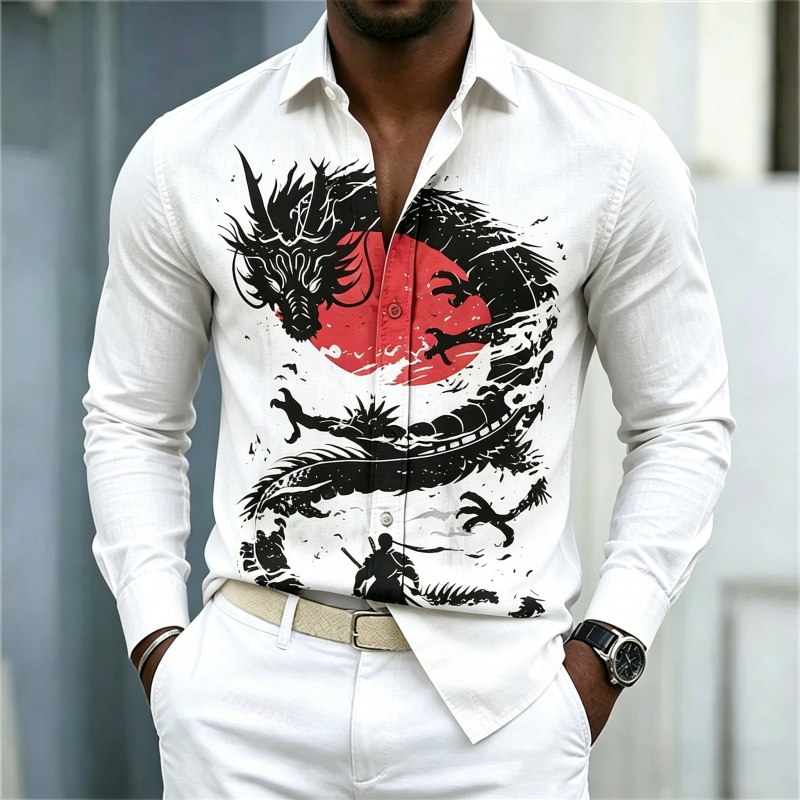 Kemeja Pria Terbaru 2026 Putih - Fashion Mens Shirt ulasan dan harga