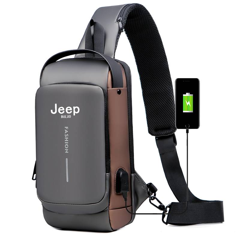 Tas Selempang Anti Maling Jeep - Fashion Harness Men ulasan dan harga