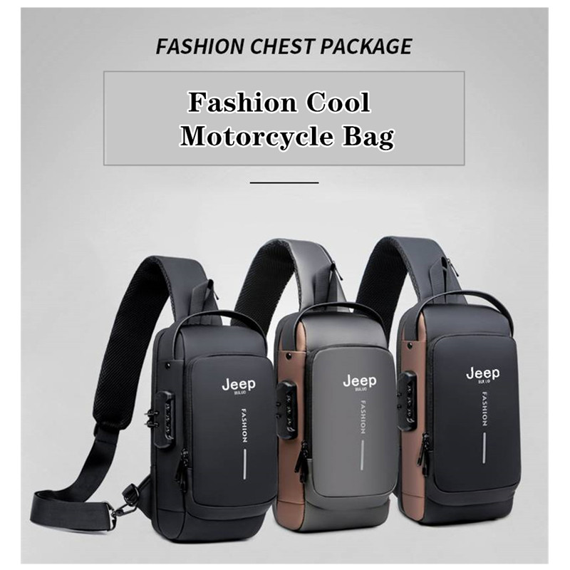 Tas Selempang Anti Maling Jeep - Fashion Harness Men ulasan dan harga