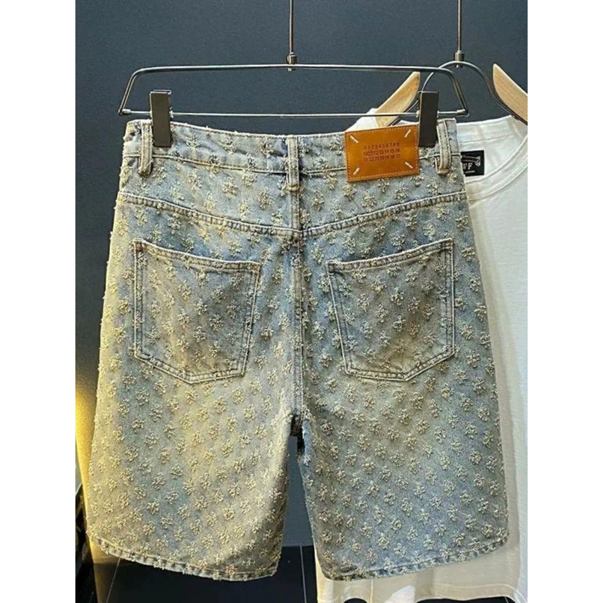 Celana Pendek Denim High Stree - Men Fashion Jeans ulasan dan harga