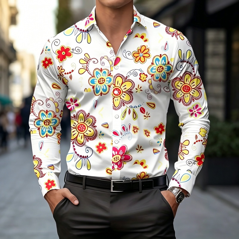 Kemeja pria baru 2026, kemeja  - Fashion Mens Shirt ulasan dan harga
