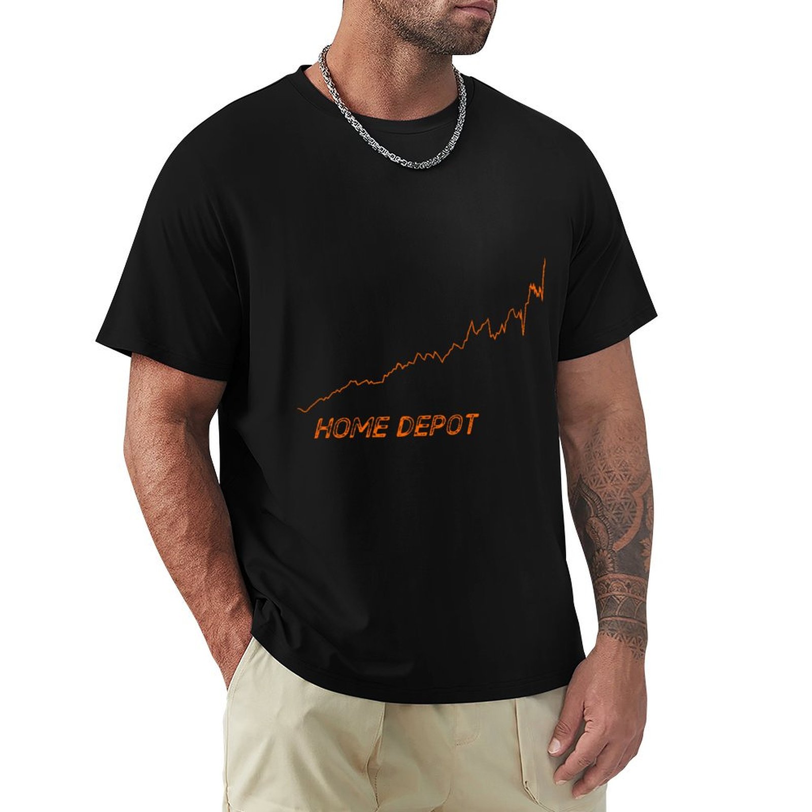 Kaos T-Shirt Grafis Home Depot - Men'S Fashion Depot ulasan dan harga