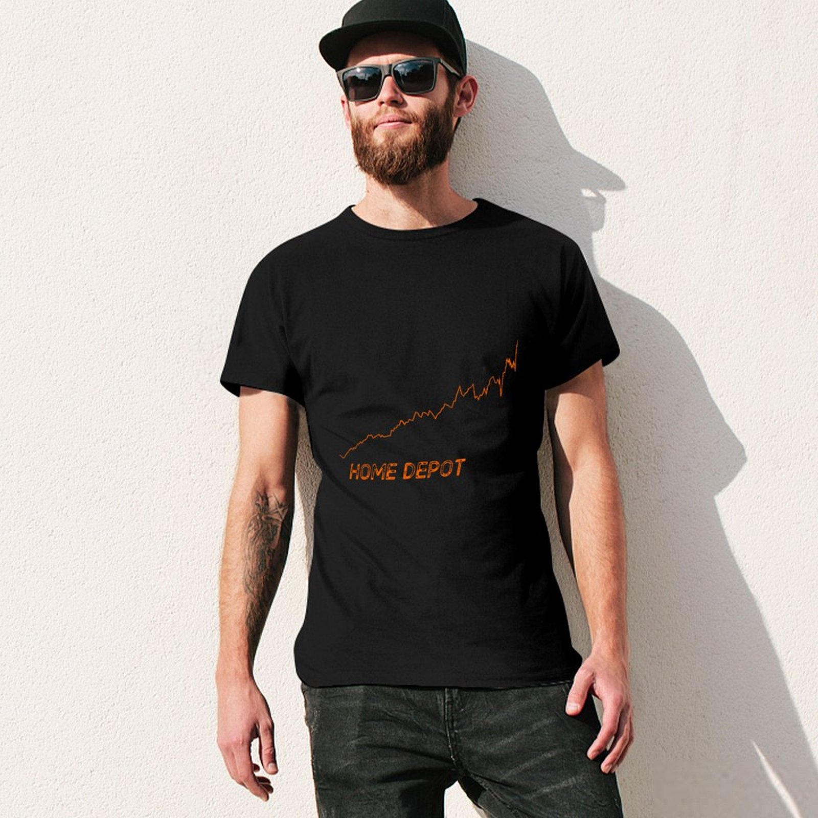 Kaos T-Shirt Grafis Home Depot - Men'S Fashion Depot ulasan dan harga