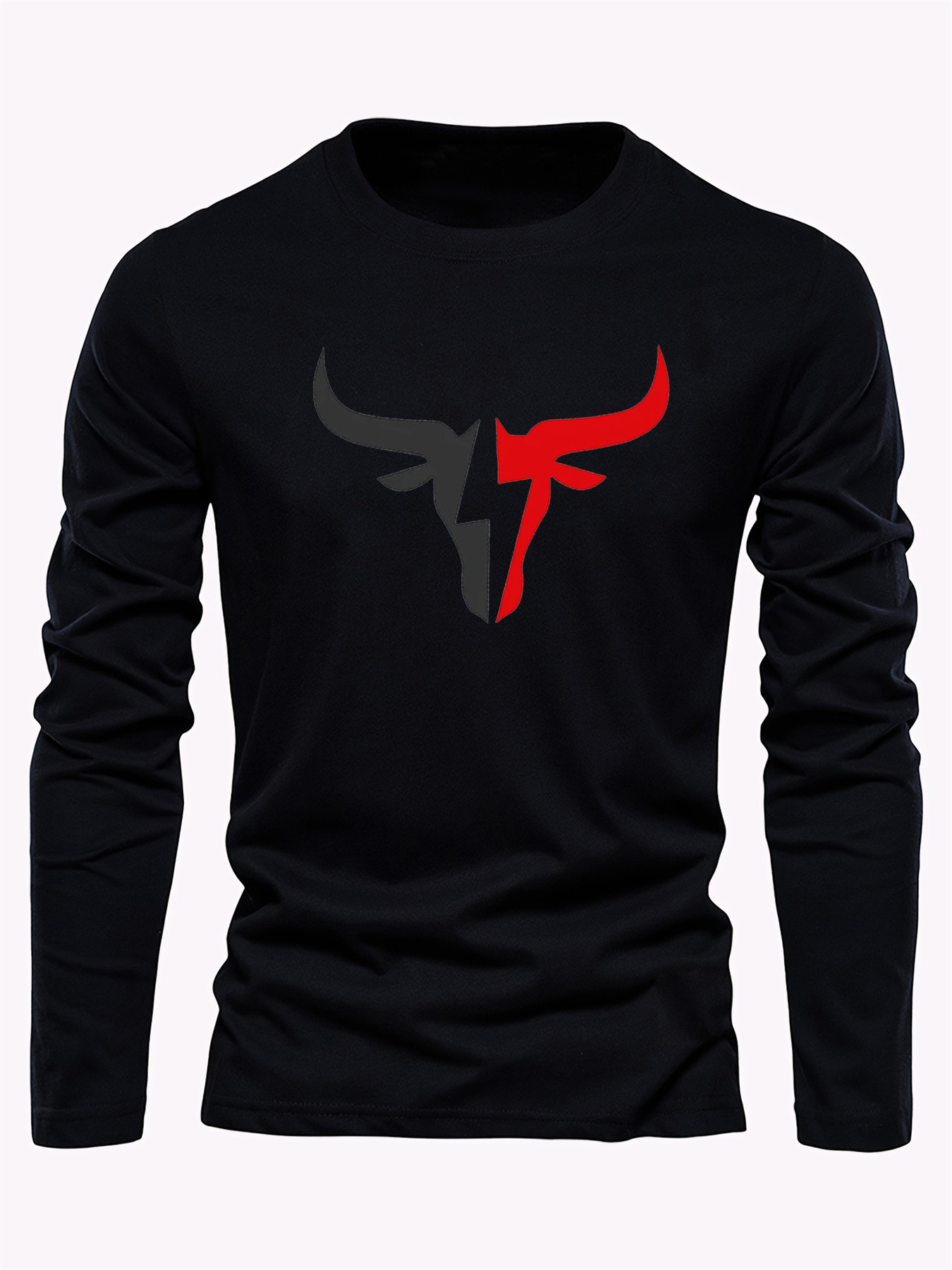 Kaos Lengan Panjang Pria Warna - Fashion Mens Shirt ulasan dan harga