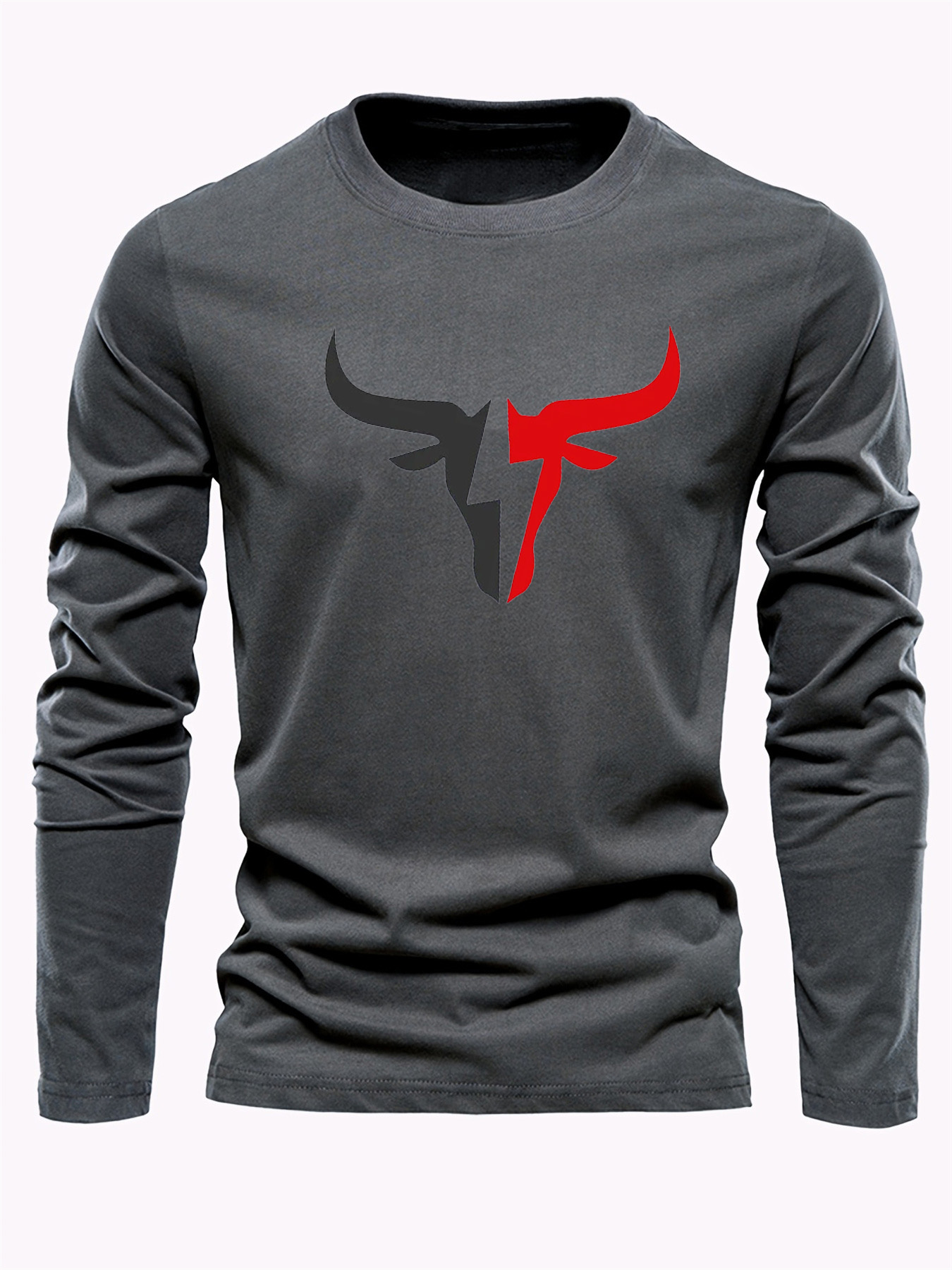 Kaos Lengan Panjang Pria Warna - Fashion Mens Shirt ulasan dan harga