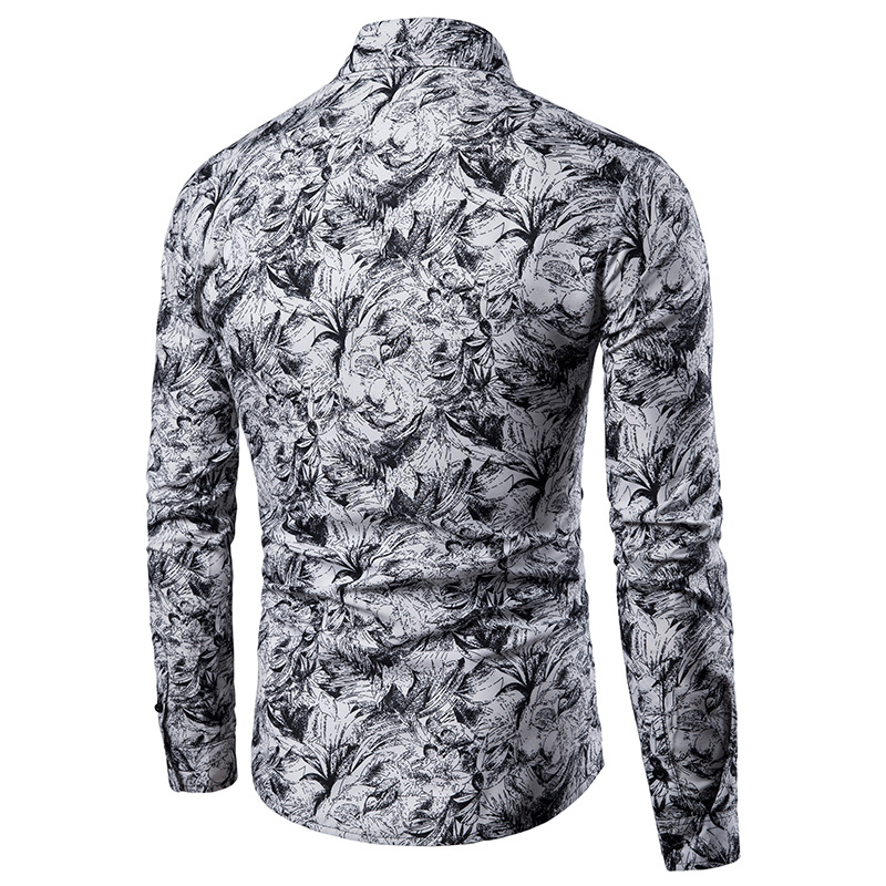 Kemeja Pria Lengan Panjang Ber - Fashion Mens Shirt ulasan dan harga