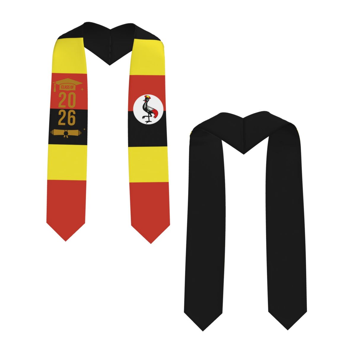Selendang Wisuda Bendera Ugand - Men Fashion Uganda ulasan dan harga