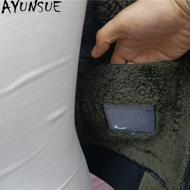 AYUNSUE Mantel Bulu Alami Hang - Mens Fashion Winter 2025 ulasan dan harga