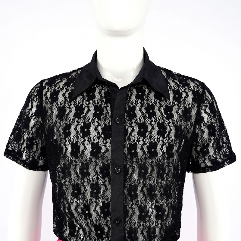 Kostum Film Elvis Presley Jake - Mens Fashion Dress Shirts ulasan dan harga