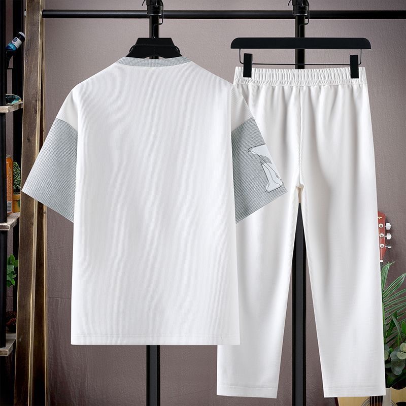 Kaus Lengan Pendek Motif Trend - Queer Men'S Fashion ulasan dan harga