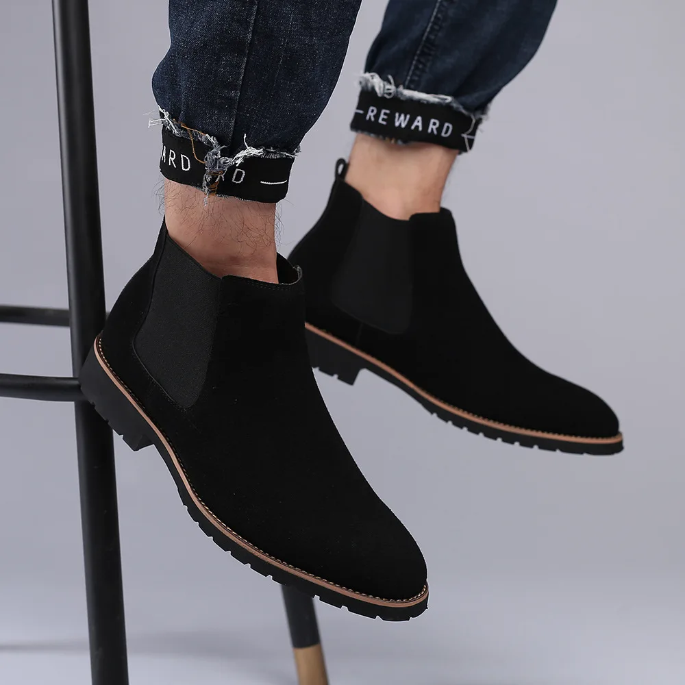 Sepatu Bot Pergelangan Kaki Pr - Mens Fashion Winter 2025 ulasan dan harga
